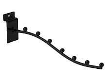 Кронштейн черный на экономпанель 7 шариков BLACK 220135BL
